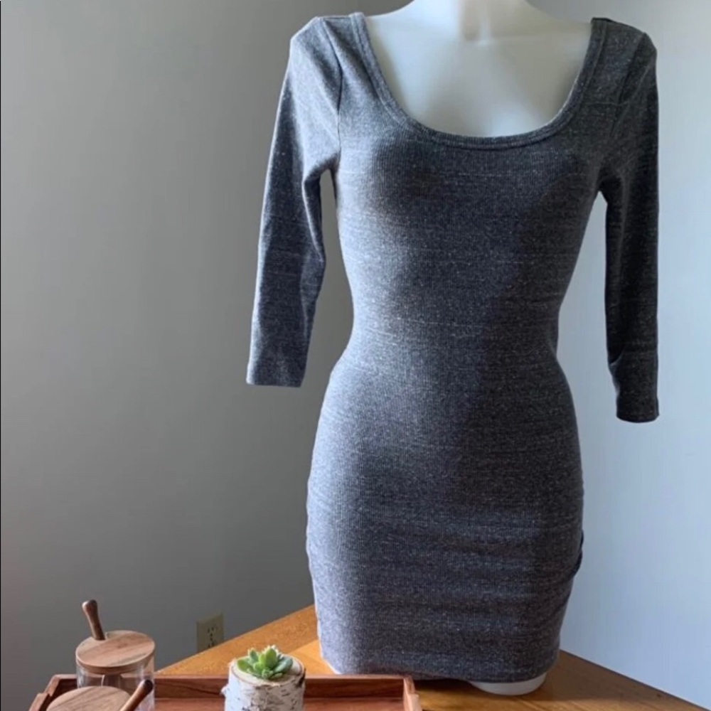 Free People Ribbed Mini Dress